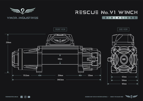 Vikor Industries Rescue VI Winch